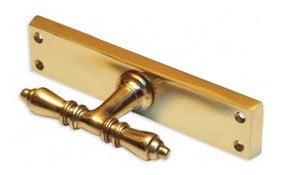 AB Brass Window Handle 150mm with 8mm Stem 0