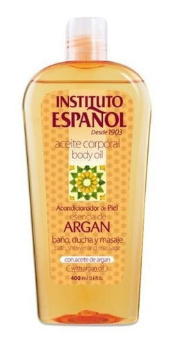 Aceite Corporal Instituto Español Esencia De Argan 400 Ml 0