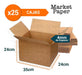 Market Paper Reinforced Moving Box 35x24x24 - Pack of 25 1