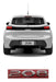 Emblema Letreiro Cromado 208 Peugeot Ano 2021 2022 2023 0