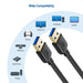 Cable Importa Superspeed Usb 30 Escriba Un Cable 6 Patas 3