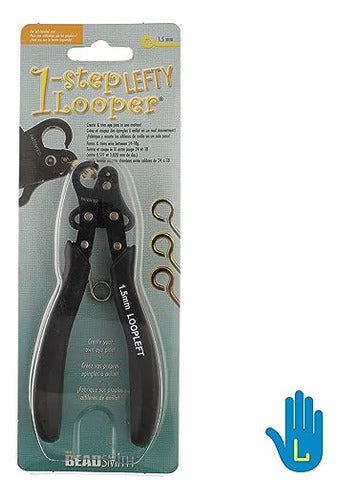 The BeadSmith Left-Handed 1-Step Looper Pliers 1.5mm 5