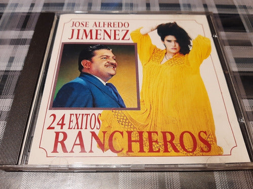 Jose Alfredo Jimenez - 24 Éxitos Rancheros - México Cd Impec 0