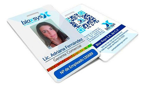 Credenciales Personalizadas X 11 Doble Faz 3