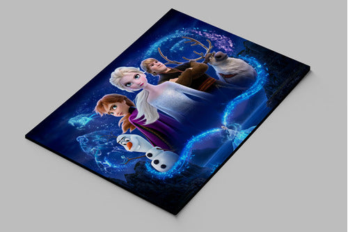 Memo Estampados Frozen 2 Decorative Frame 30x40 MDF 1