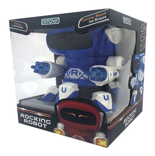 Interactive Rocking Robot with Lights, Sounds, and Movement by Ditoys ELG 2430 4