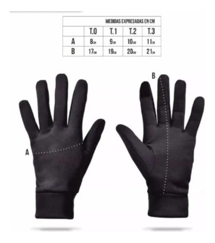 PAVE Thermal First Skin Gloves Black DMORE Bikes 1