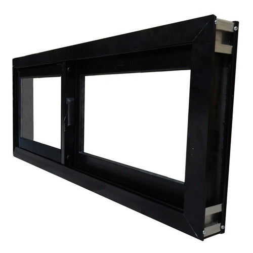 Sliding Window Blacksmith Black Maxialuminios 100 x 40 2