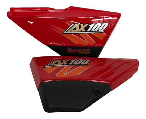 Ax100 Red Grips El Par 0