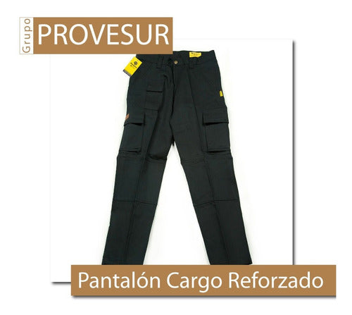 Pampero Reinforced Cargo Work Trousers for Men - Sizes 38 to 54 2