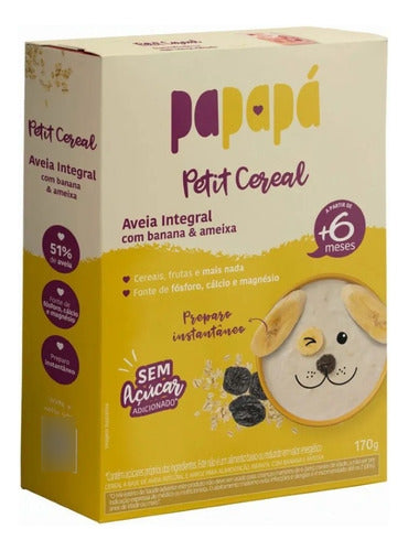 Kit 2 Cereal Infantil Papapá Aveia 2 Sabores 170g 2