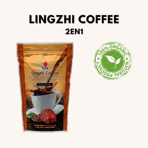 DXN Café Negro Gourmet Lingzhi Coffee 2 En 1 0