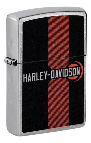 Zippo Encendedor 48604 Harley Davidson Original Garantia 0