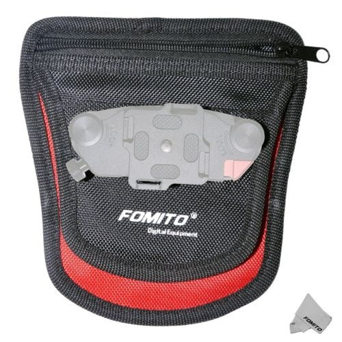 Fomito Cámara Clip Pad + Lluvia Cubierta Negro 0