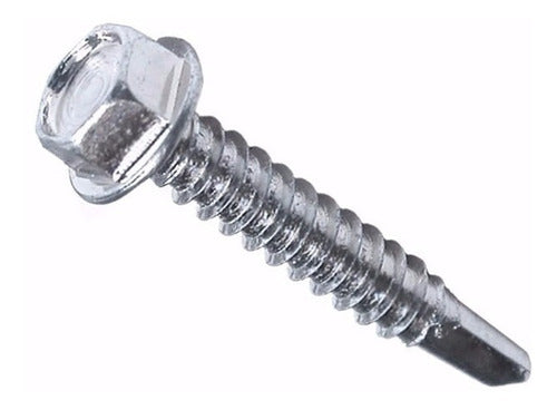 Mrfix Hexagonal Autoperforating Screw Pta. Mecha 14x1 1/2 - 500 Units 0