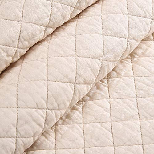 Lush Decor Ava Quilt Diamond Pattern Solid 3 Piezas Juego De 2