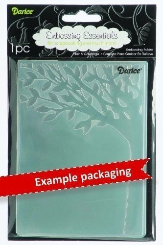 Darice Embossing Folder 5 x 7 Inches Woodgrain Background 1