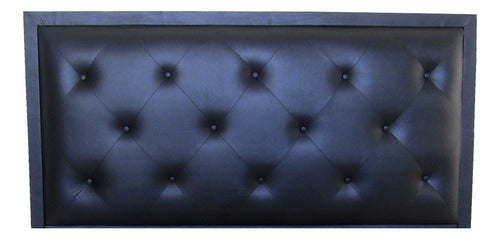 Floating Tufted Upholstered Headboard with Frame 200cm 140