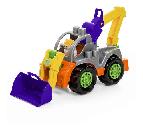 Retro Excavator Loader Tractor for Loading Your Truck 1