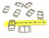 10mm x 10u Toothed Buckles. Ideal for Cat Collars 1