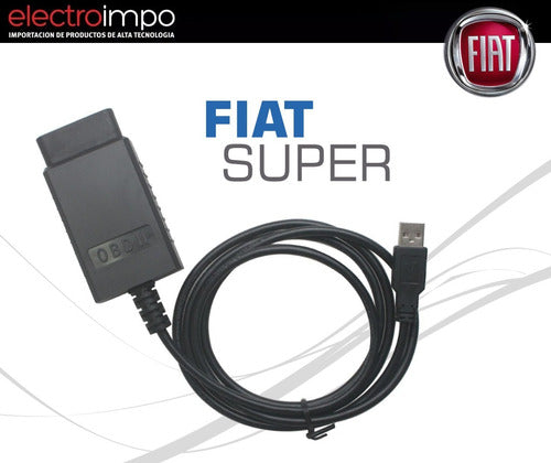 Fiat F-Super OBD2 Scanner for Diagnostic Motor ABS Airbag 5