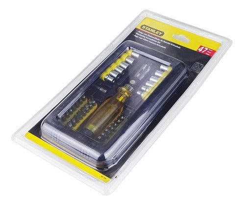 Stanley Screwdrivers and Sockets Set with Ratchet 47 Pieces 3