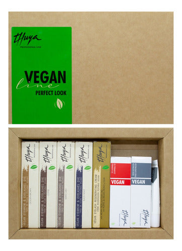 Thuya Perfect Look Vegano Kit Tintes Permanente Pestañas 1