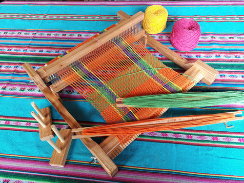 Telares del Estero María 40cm Wooden Loom with Metal Comb 1