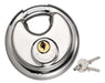 Gawon Stainless Steel Disc Lock with Key - 2 Keys Included 0