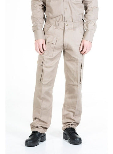 Pampero Reinforced Cargo Work Trousers for Men - Sizes 38 to 54 4