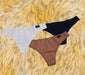 Pack of 3 Assorted Cotton Lycra Culotteless Panties by Marey 400 2