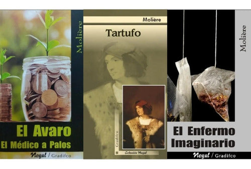 Lote X 3 Libros - Moliere 0