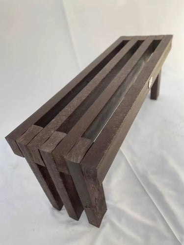 Naposte Outdoor Plastic Wood Bench 4