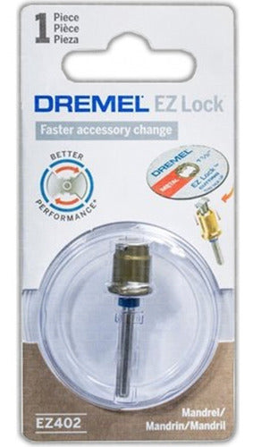 Mandril Adaptador Con Seguro Dremel  Ez Lock Ez402 1