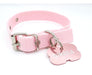 Pink Dog Tags + Pink Collar 2*45cm 0