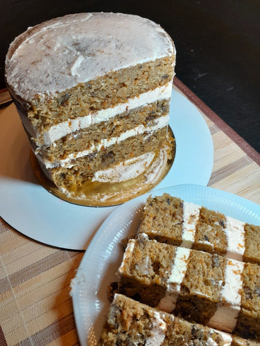 Torta Carrot Cake Decorada O Sin Decorar 1