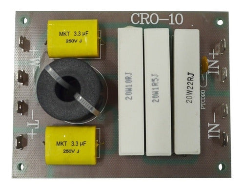 X-Pro Divisor De Frecuencia CRO10 Crossover De 300 W. 2 Vías 0