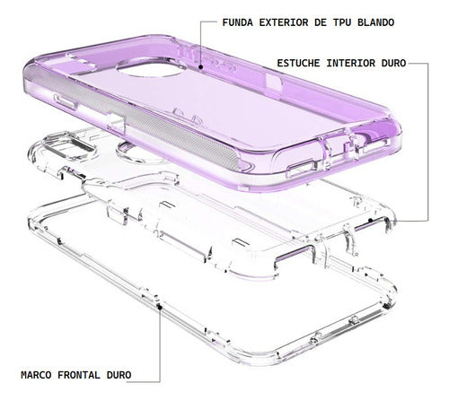 RC iPhone 13,14 Reinforced Case Anti-Drop Shockproof Cover 1