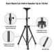 Emart Adjustable Height Speaker Stands 2