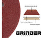 Grinder 180mm Velcro Abrasive Discs - 10 Pack 1