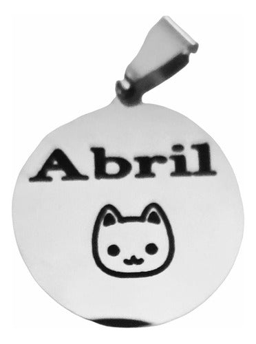 Pet ID Tag Medal for Dogs and Cats 1