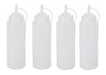 CL Pack of 4 Salsa Squeeze Bottles - Mustard, Mayonnaise, or Oils 5