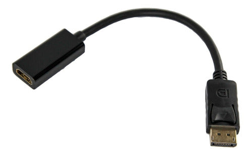 Adaptor Cable DisplayPort to HDMI Male-Female 20cm ARWEN 1.2 - Full HD 1080P 144Hz 0