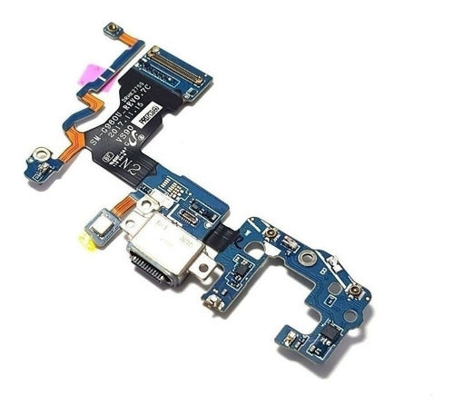 Mobile Parts Flex Carga Usb Microfono Compatible Con Samsung S9 (G960F) 0