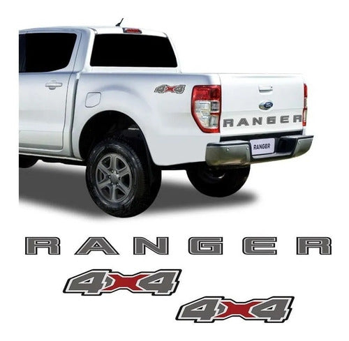 Ford Ranger Stickers 2 4x4 Decals + 1 Ranger Decal 0