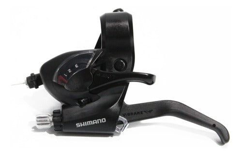 Shimano Tourney EF41 3-Speed Integrated Shift Lever 0