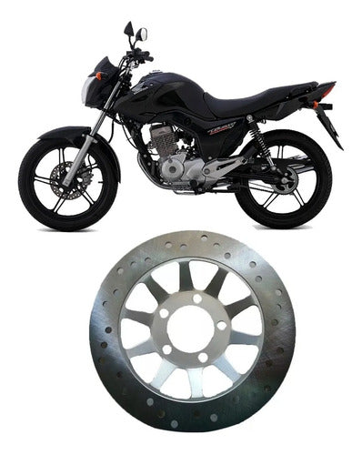 Riffel Front Brake Disc for Honda CG Titan 150 0