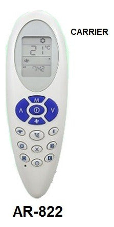 Carrier Remote Control for Air Conditioner AR-822 1