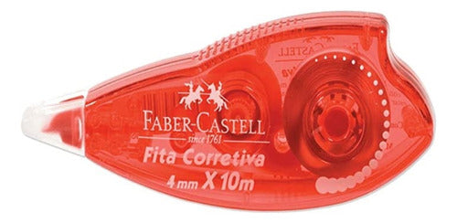 Corretivo Fita Faber-castell 4mmx10m Cx C/6 Unid. 1