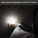 Night Light 220 Plug-in LED Lamp for Kids Bedroom White 3